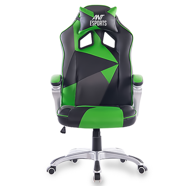 ANT ESPORTS 8077 GAMING CHAIR - GREEN/BLACK