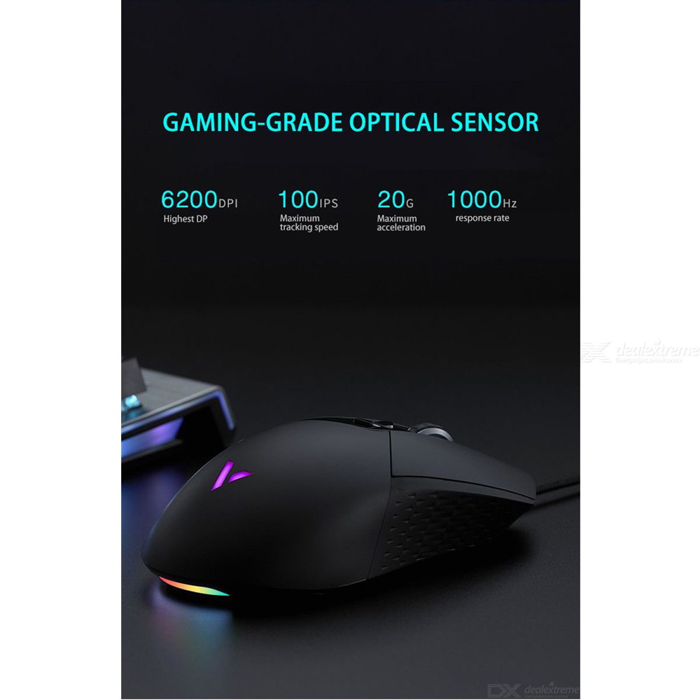 RAPOO VT30 GAMING MOUSE (BLACK) - Kryptronix