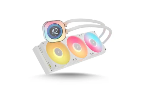 Corsair iCUE LINK Titan 360 RX LCD White CPU Cooler
