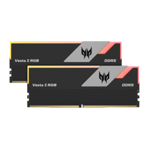 Acer Predator Vesta II RGB 32GB (16GBx2) DDR5 CL28 6000MHz RAM (Black)