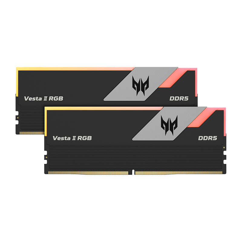 Acer Predator Vesta II RGB 32GB (16GBx2) DDR5 CL28 6000MHz RAM (Black)