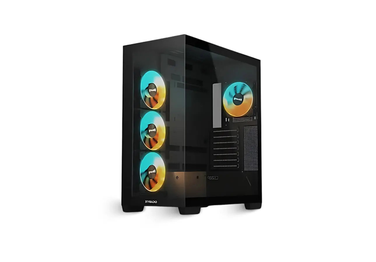 Gigabyte C500 Panoramic Stealth Black ARGB ATX Mid Tower Cabinet