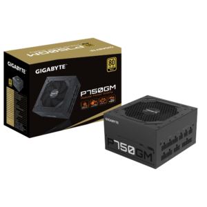 Gigabyte P750GM 750 Watts 80 Plus Gold Fully Modular PC Component