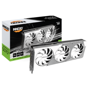 Inno3D RTX 5070 Ti X3 OC 16GB GDDR7 Graphics Card (White)