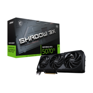 MSI RTX 5070 Ti Shadow 3X OC 16GB GDDR7 Graphics Card