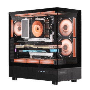 Ant Esports Crystal X6 ARGB (Black) Cabinet
