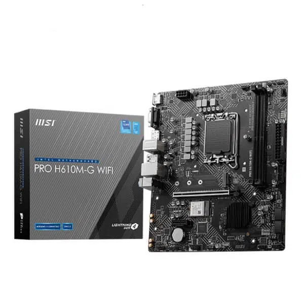 MSI PRO H610M-G WIFI (DDR5) Motherboard