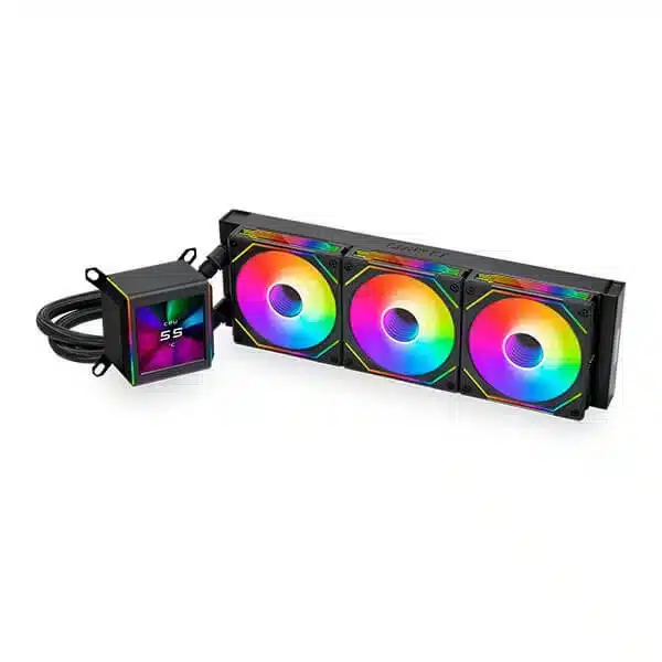 Lian Li Galahad II LCD SL-INF ARGB 360mm Liquid Cooler with IPS LCD Display (Black)