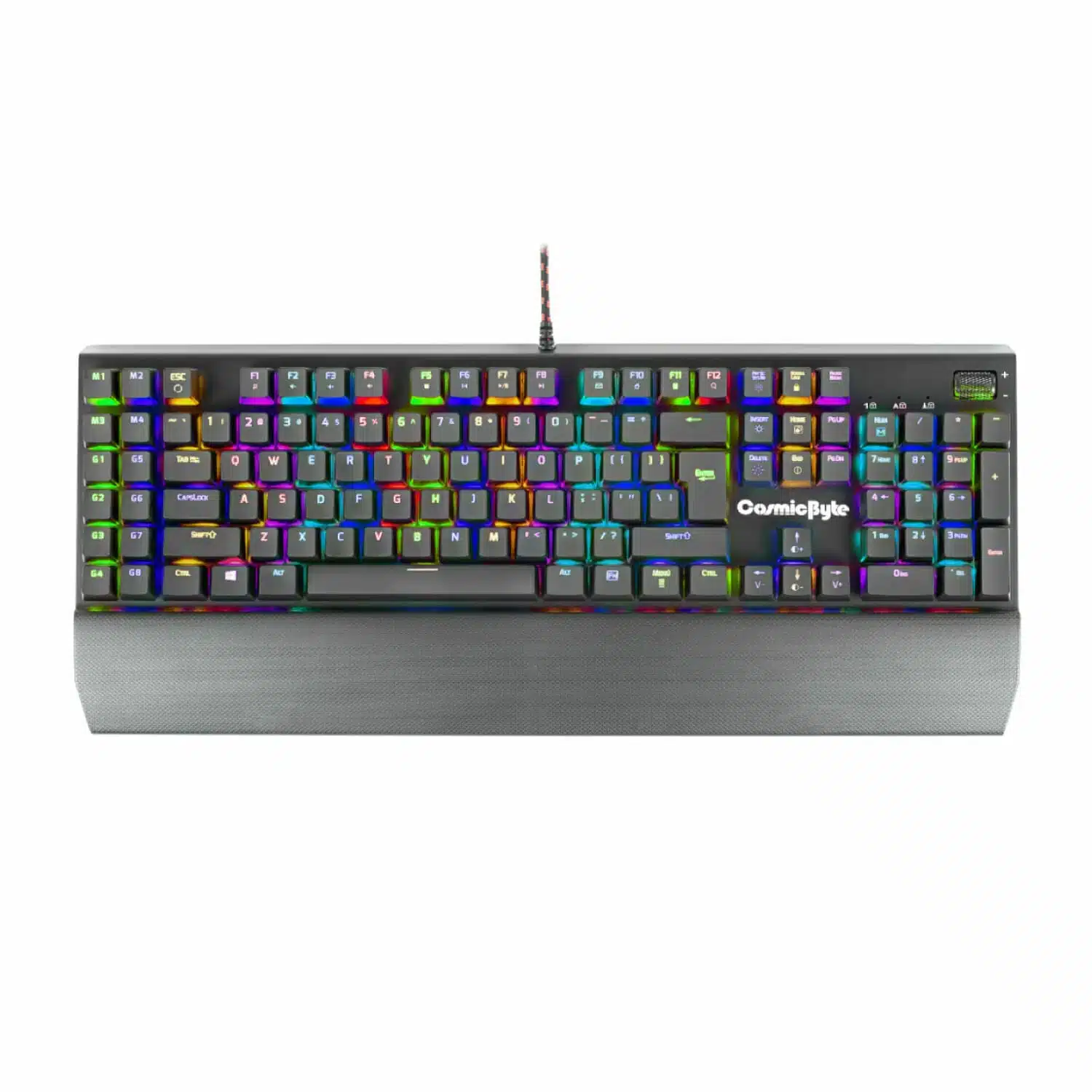 Cosmic Byte CB-GK-24 Equinox Alturas Mechanical Keyboard with Blue Switches (Black)