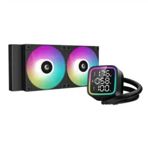 DeepCool LD240 ARGB with Display Liquid Cooler (Black)