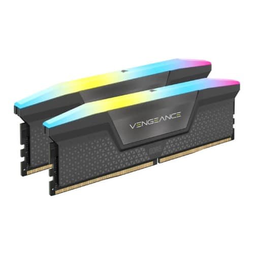 Corsair Vengeance RGB 32GB (16GBx2) DDR5 CL36 6000MHz RAM (Grey)