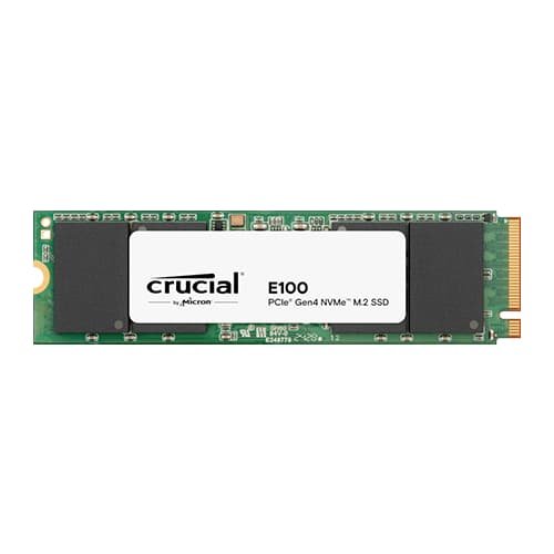 Crucial E100 480GB M.2 NVMe Gen4 4700MB/s Internal SSD