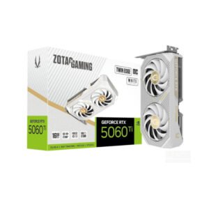 Zotac RTX 5060 Ti Twin Edge OC 16GB GDDR7 Graphics Card (White Edition)