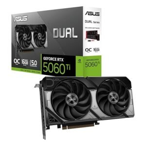 ASUS Dual RTX 5060 Ti 16GB GDDR7 Graphics Card