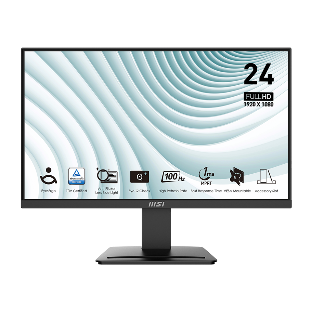 MSI PRO MP2412 24 Inch 1080p FHD 100Hz Monitor
