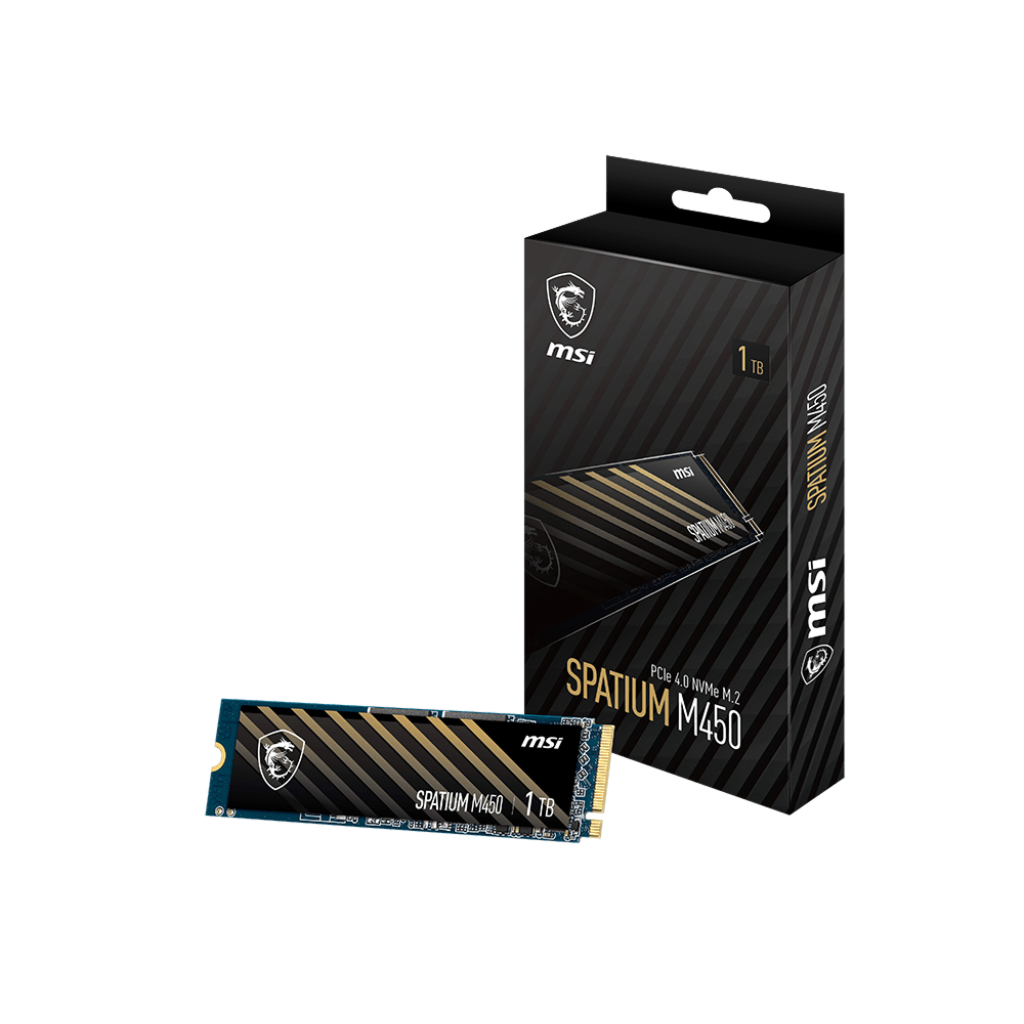 MSI Spatium M450 1TB M.2 NVMe Gen4 Internal SSD