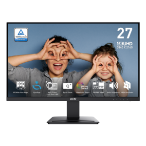 MSI PRO MP273U 27 Inch 2160p 4K 60Hz IPS Monitor