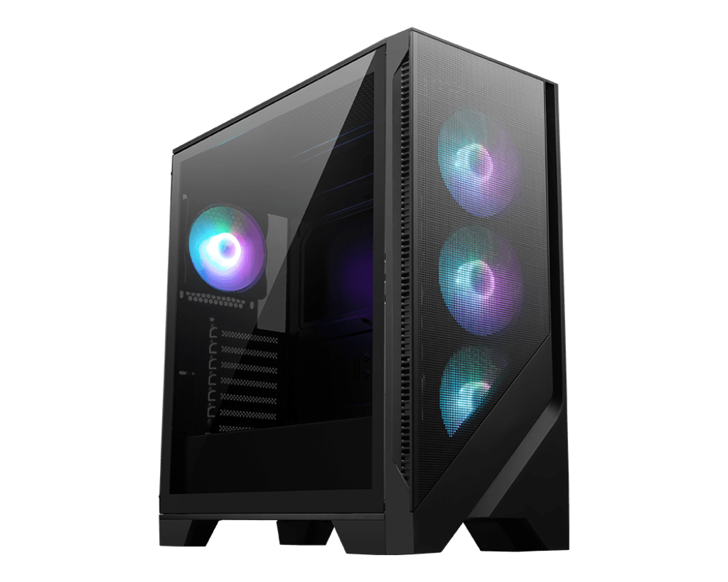 MSI MAG Forge 321R Airflow With Type-C (Black) Cabinet