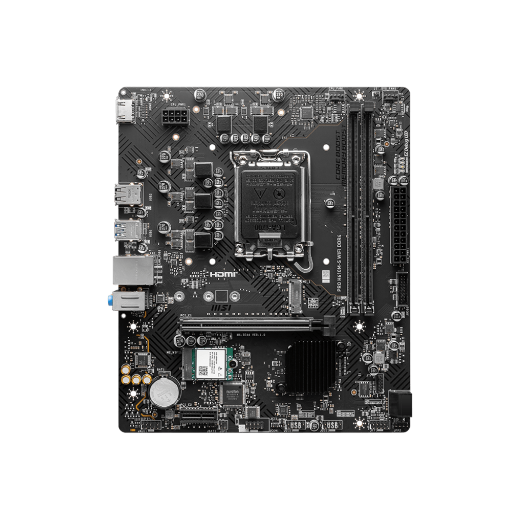MSI PRO H610M-S WIFI DDR4 Motherboard