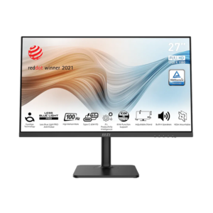 MSI Modern MD272XP 27 Inch 1080p FHD 100Hz IPS  Adjustable Stand Monitor