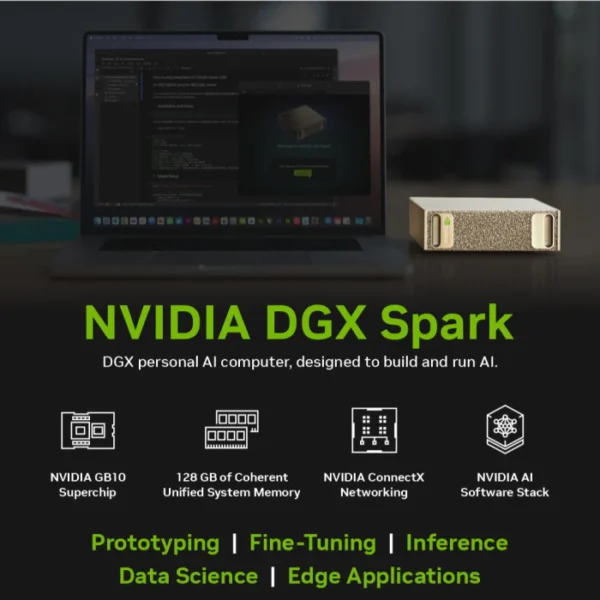 NVIDIA DGX Spark Blackwell AI SuperComputer - Kryptronix
