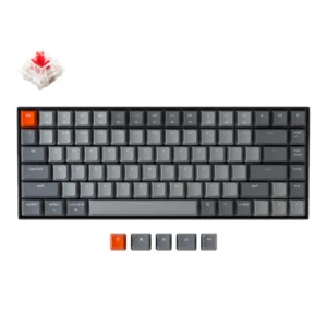 Keychron K2 (V2) - White Backlight, Red Switch Mechanical Keyboard