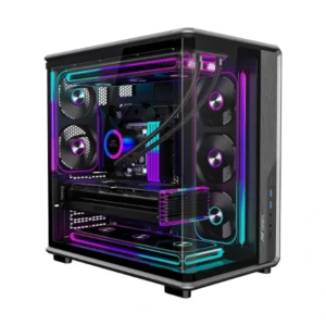 Ant Esports Crystal X8 ARC Mid-Tower Gaming Cabinet – Black