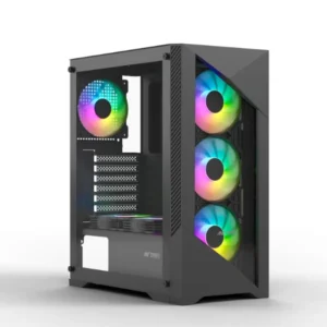Ant Esports ICE 270G 6F ARGB Mid-Tower Cabinet – Black