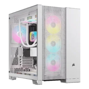 Corsair 6500D Airflow Dual-Chamber Mid-Tower Cabinet – White