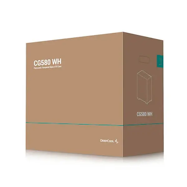 DeepCool CG580 ATX Mid-Tower Cabinet – White - Image 4