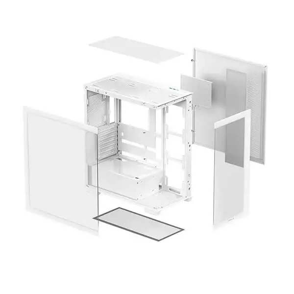 DeepCool CG580 ATX Mid-Tower Cabinet – White - Image 5