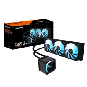 Gigabyte EAGLE 360 ARGB Liquid Cooler – Black