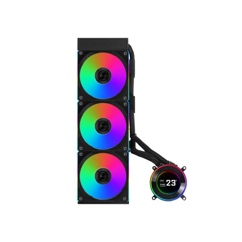 Lian Li HydroShift II LCD-C 360CL RGB Liquid Cooler – Black - Image 2