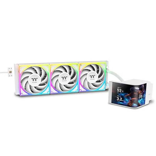Thermaltake MAGCurve 360 Ultra ARGB Liquid Cooler – White / Snow Edition