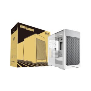 ZOTAC GAMING ALLOY mATX Case – White/Silver